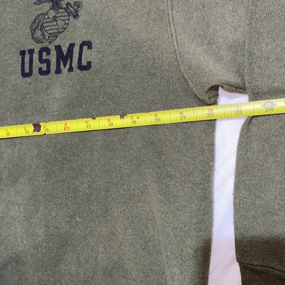 Vintage 90s USMC Marine Corps Crew Neck Sweatshirt XL - Picture 7 of 9
